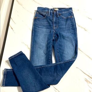 Madewell Women's Skinny Jeans in Classic Blue